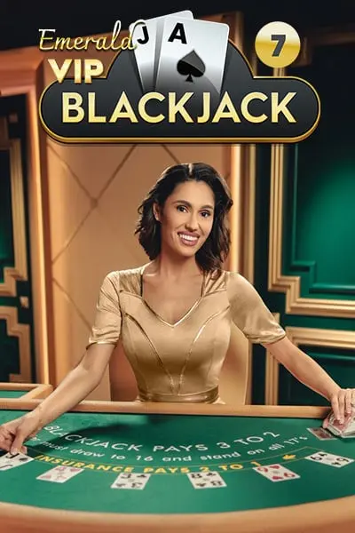 VIP Blackjack 7 Emerald igra uživo Spinanga igra uživo: VIP Blackjack 7 Emerald